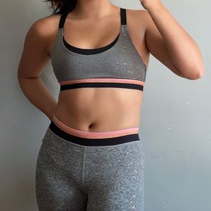 Brand: Champion Color: gray Type: workout set Size: Small